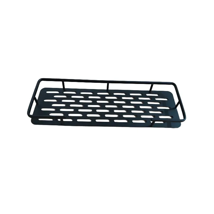 Matt Black Bathroom Shelf